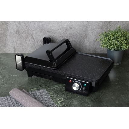 BerlingerHaus - Gril de contact multifonctionnel 2000W/230V noir