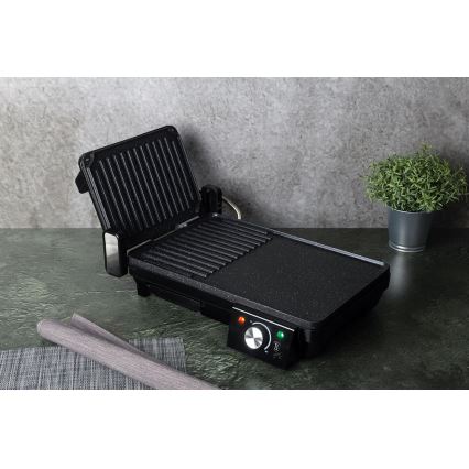 BerlingerHaus - Gril de contact multifonctionnel 2000W/230V noir