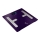 BerlingerHaus - Pèse-personne avec écran LCD 2xAAA violet/chrome mat