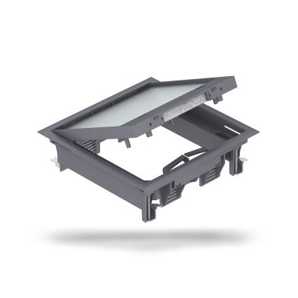 BETTERMANN - Boîtier encastré pour béton 12 modules (6 appareils 45x45)