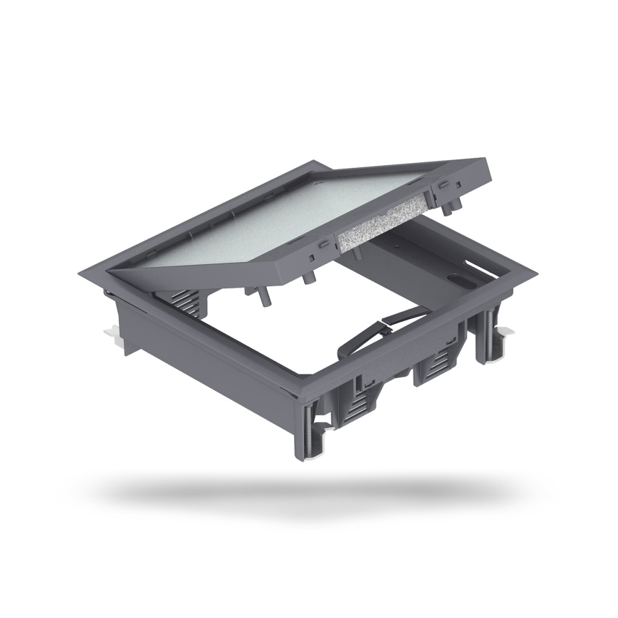 BETTERMANN - Boîtier encastré pour béton 12 modules (6 appareils 45x45)