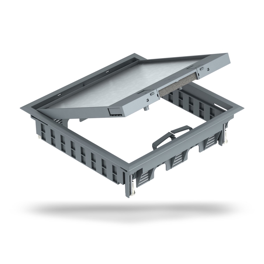 BETTERMANN - Boîtier encastré pour double plancher 24 modules (12 appareils 45x45)