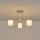Bevestigde hanglamp 3xE27/60W/230V