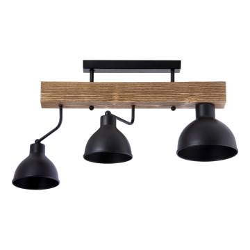 Bevestigde hanglamp 3xE27/60W/230V