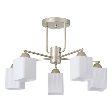 Bevestigde hanglamp 5xE27/60W/230V