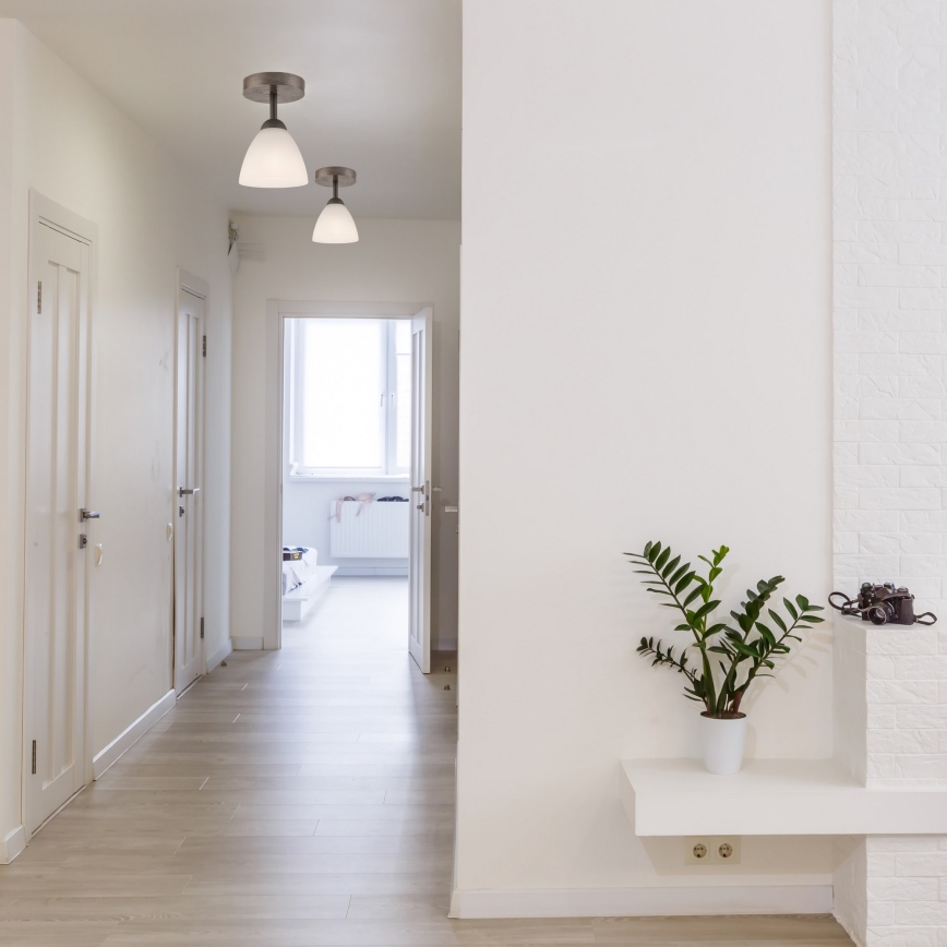 Bevestigde hanglamp ADRIANO 1xE27/60W/230V beuken - FSC gecertificeerd