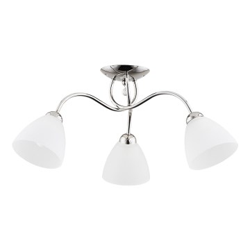 Bevestigde hanglamp AMARILLO 3xE27/15W/230V glanzend chroom