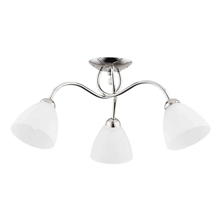 Bevestigde hanglamp AMARILLO 3xE27/15W/230V glanzend chroom