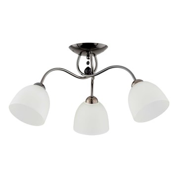 Bevestigde hanglamp AMARILLO 3xE27/15W/230V glanzend chroom