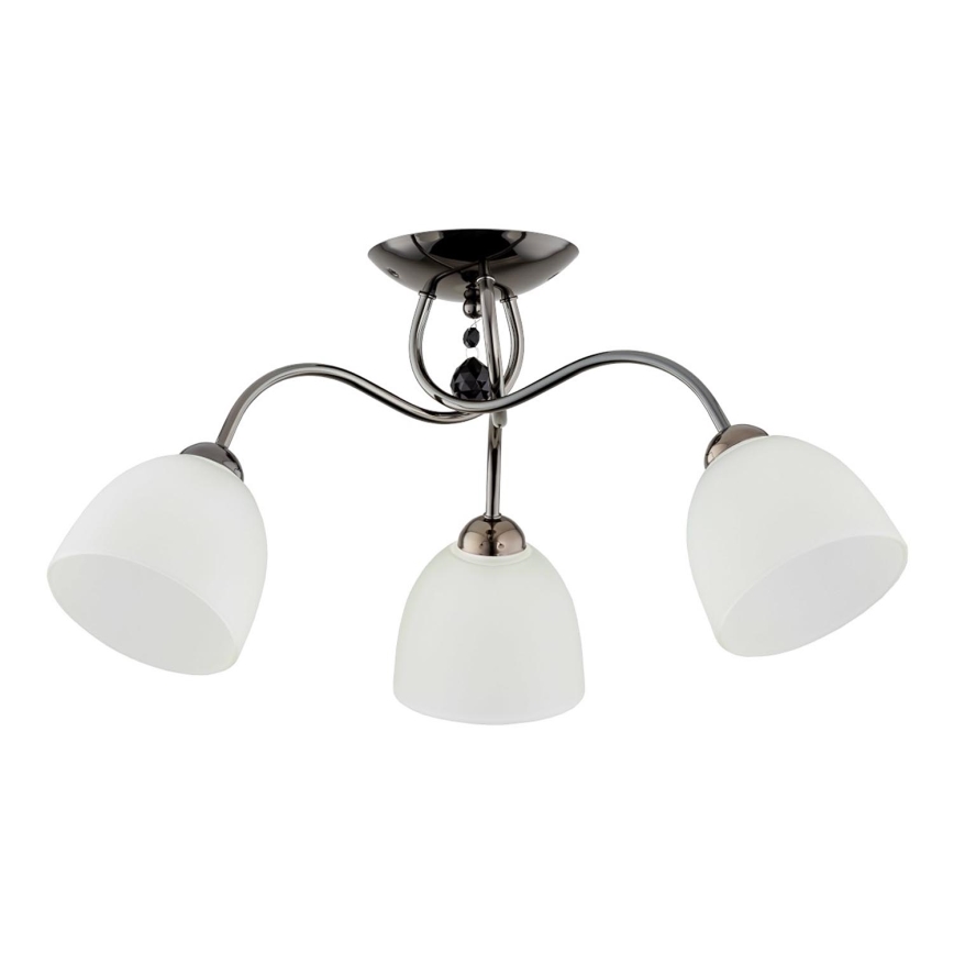 Bevestigde hanglamp AMARILLO 3xE27/15W/230V glanzend chroom