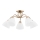 Bevestigde hanglamp AMARILLO 5xE27/15W/230V goud