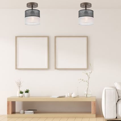 Bevestigde hanglamp ANDREA 1xE27/60W/230V beuken - FSC gecertificeerd