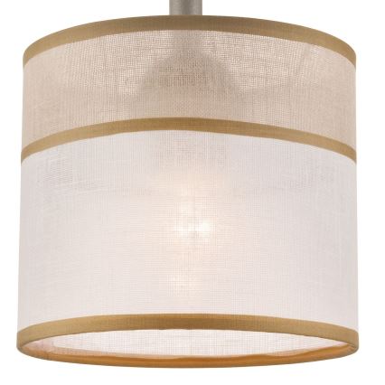 Bevestigde hanglamp ANDREA 1xE27/60W/230V beuken - FSC gecertificeerd