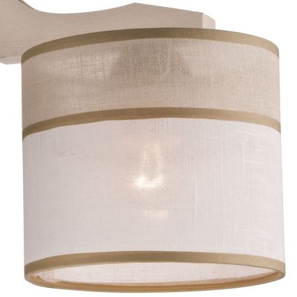 Bevestigde hanglamp ANDREA 3xE27/60W/230V beuken - FSC gecertificeerd