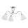 Bevestigde hanglamp ARIEL 3xE27/15W/230V glanzend chroom
