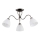 Bevestigde hanglamp ARIEL 3xE27/15W/230V grijs