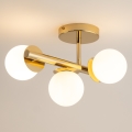 Bevestigde hanglamp AVOLA 3xG9/12W/230V goud