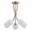 Bevestigde hanglamp BUENA 5xE14/10W/230V goud