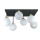 Bevestigde hanglamp DEA 6xE14/60W/230V zwart/goud/wit
