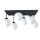 Bevestigde hanglamp DEA 6xE14/60W/230V zwart/wit
