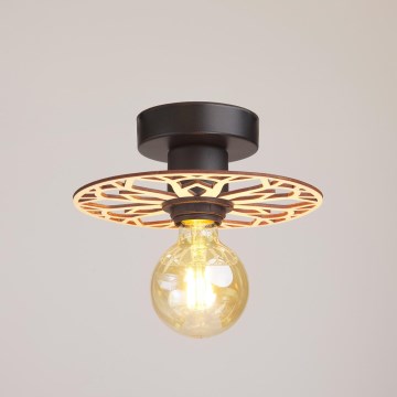 Bevestigde hanglamp FALCO 1xE27/60W/230V diameter 20 cm beige