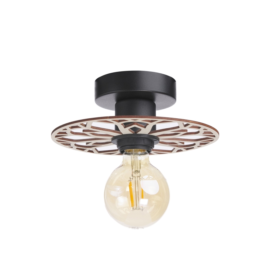Bevestigde hanglamp FALCO 1xE27/60W/230V diameter 20 cm beige