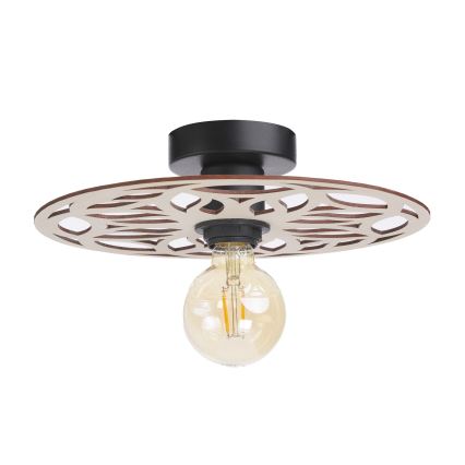 Bevestigde hanglamp FALCO 1xE27/60W/230V diameter 30 cm beige