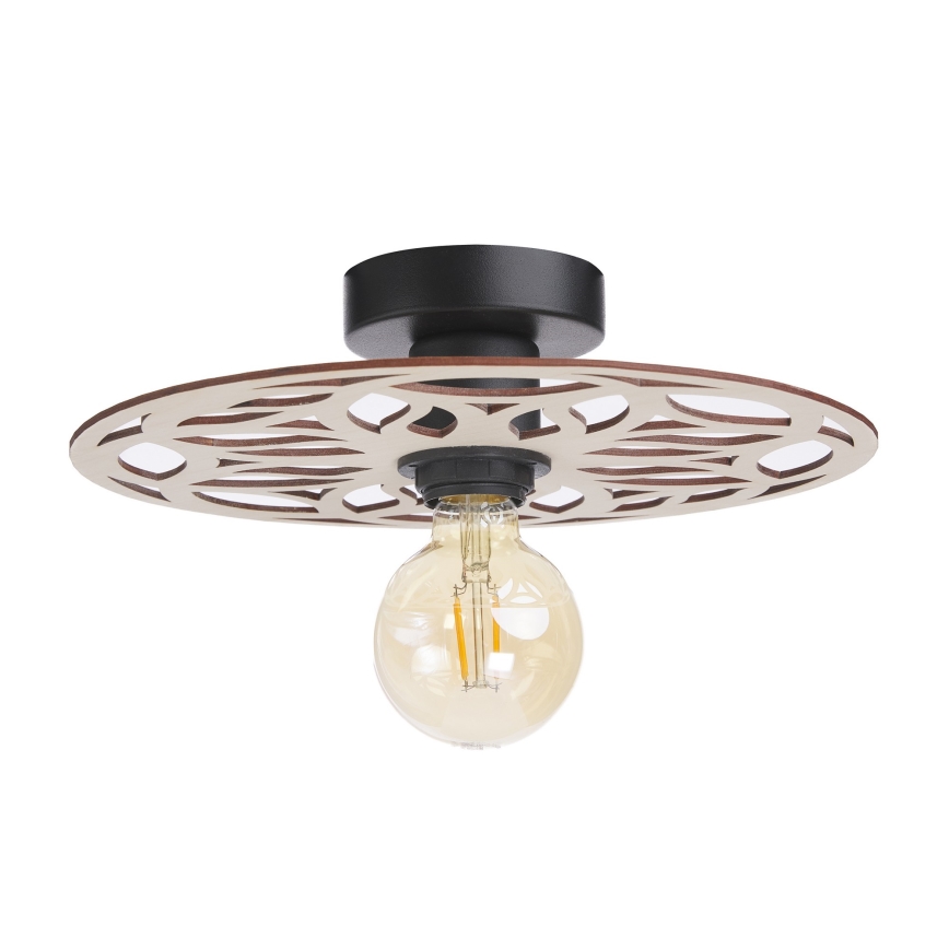 Bevestigde hanglamp FALCO 1xE27/60W/230V diameter 30 cm beige