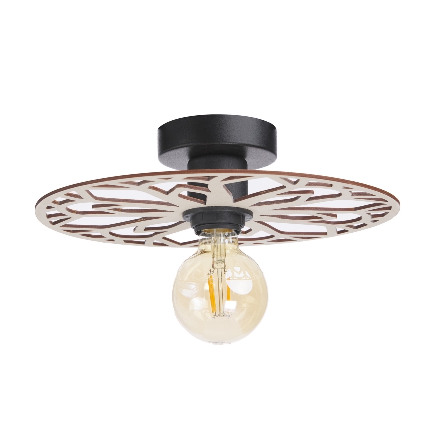 Bevestigde hanglamp FALCO 1xE27/60W/230V diameter 30 cm beige