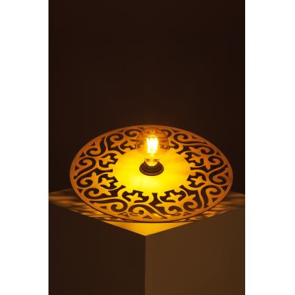 Bevestigde hanglamp FALCO 1xE27/60W/230V diameter 40 cm beige
