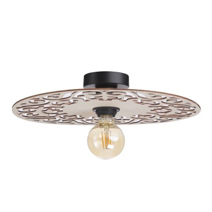 Bevestigde hanglamp FALCO 1xE27/60W/230V diameter 40 cm beige