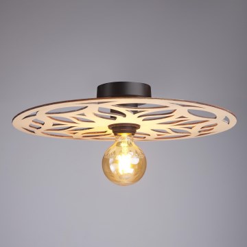 Bevestigde hanglamp FALCO 1xE27/60W/230V diameter 40 cm beige