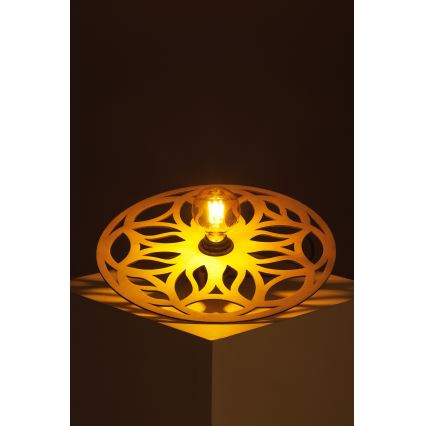 Bevestigde hanglamp FALCO 1xE27/60W/230V diameter 40 cm beige