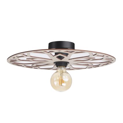 Bevestigde hanglamp FALCO 1xE27/60W/230V diameter 40 cm beige