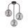 Bevestigde hanglamp GAMMA 3xE14/10W/230V zwart