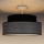 Bevestigde hanglamp GRACE 1xE27/60W/230V zwart/grijs