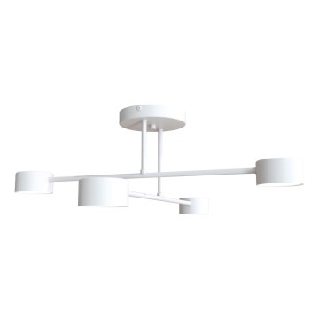 Bevestigde hanglamp HALO 4xGX53/10W/230V wit