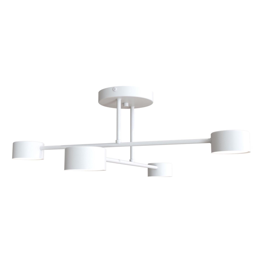 Bevestigde hanglamp HALO 4xGX53/10W/230V wit