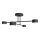 Bevestigde hanglamp HALO 4xGX53/10W/230V zwart
