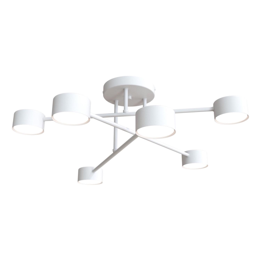 Bevestigde hanglamp HALO 6xGX53/8W/230V wit