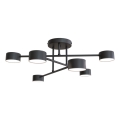 Bevestigde hanglamp HALO 6xGX53/8W/230V zwart