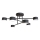 Bevestigde hanglamp HALO 6xGX53/8W/230V zwart