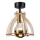 Bevestigde hanglamp LANDO 1xE27/15W/230V diameter 21 cm beuken