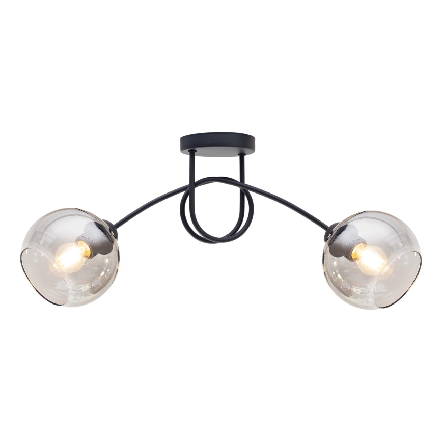 Bevestigde hanglamp LATIL 2xE27/60W/230V