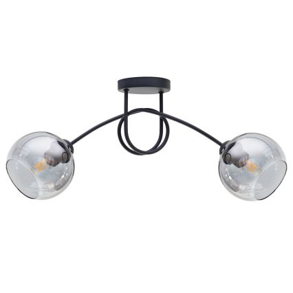 Bevestigde hanglamp LATIL 2xE27/60W/230V