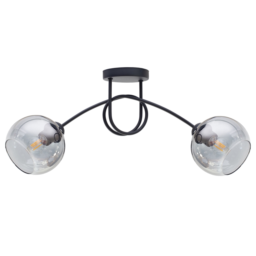 Bevestigde hanglamp LATIL 2xE27/60W/230V