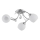 Bevestigde hanglamp LIVIA 3xE14/10W/230V glanzend chroom