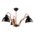 Bevestigde hanglamp MARCELLO 3xE27/60W/230V - FSC gecertificeerd