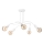 Bevestigde hanglamp MATYLDA 5xE27/60W/230V wit
