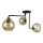 Bevestigde hanglamp MONDE GOLD 3xE27/60W/230V